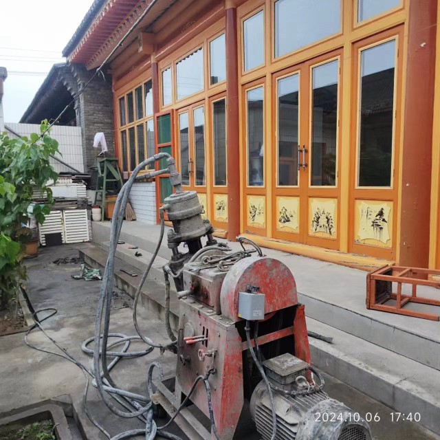 昭平房屋地基沉降注浆加固施工